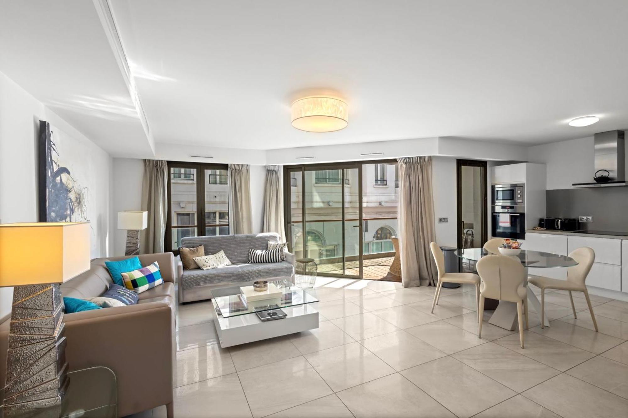Apartment Vip 2 Chambres, 2 Salles De Bain Et 2 Wcs Palais Des Festivals Croisette *